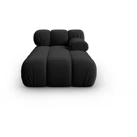 micadoni Recamiere Bellis, Chaise Longue 1-Sitzer Modul schwarz