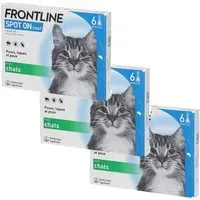 Frontline® Spot on Chat Pipette(S) Unidose(S) 3x6 pc(s)