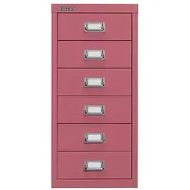 BISLEY MultiDrawer Schubladenschrank 27,9 x 38 x 59 cm pink