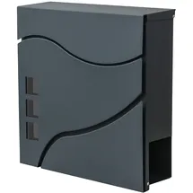Mendler HWC-B31 Anthrazit inkl. Zeitungsfach