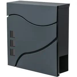 Mendler HWC-B31 Anthrazit inkl. Zeitungsfach