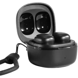 Joyroom Kabellose Kopfhörer, Bluetooth 5.2, IP54 210 mAh (insgesamt), Schwarz (MG-C05) (black)