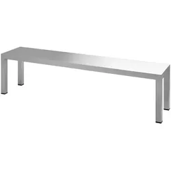 Gastro-Inox  Aufsatzbord aus Edelstahl 1000x300x350mm