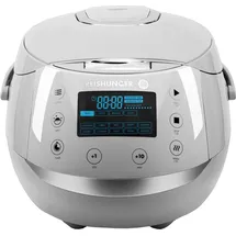 Reishunger Digitaler Reiskocher grau