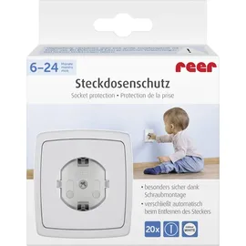 Reer Steckdosenschutz Weiß 20 St.