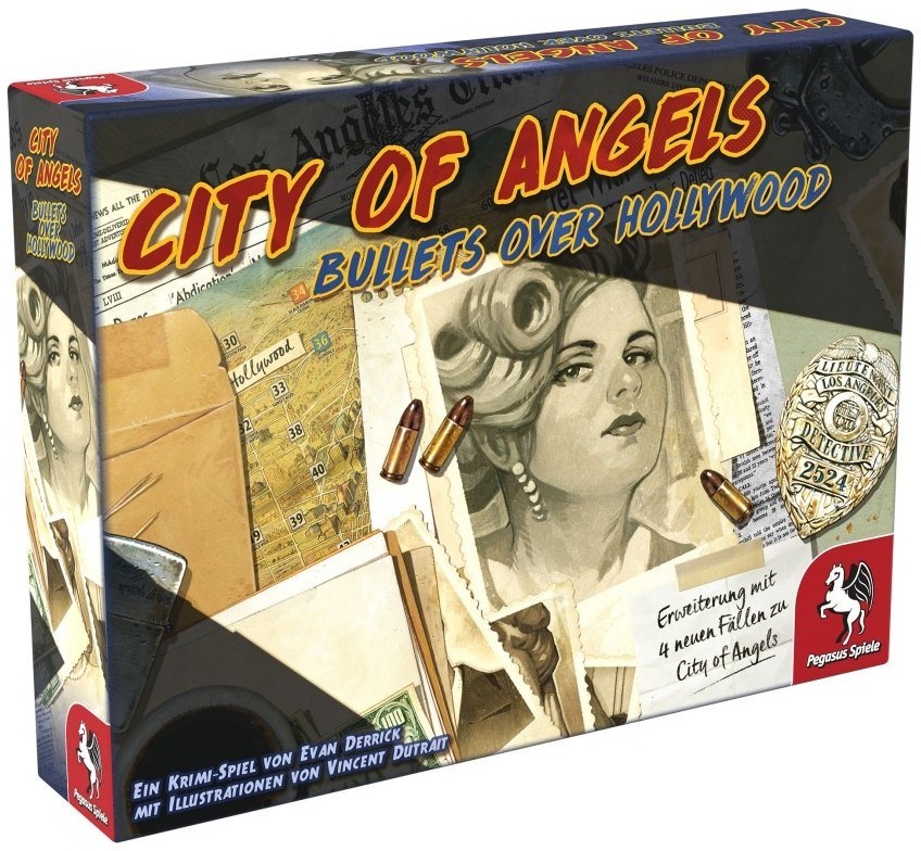 Pegasus Spiele Spiel, City of Angels - Bullets over Hollywood (Erweiterung) - deutsch