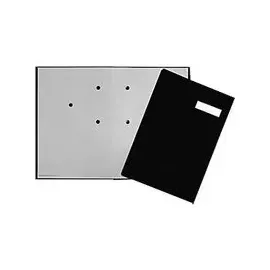 Pagna Unterschriftenmappe A4 Schwarz 20 Fächer