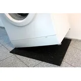 Conmetall Waschmaschinenunterlage 60 x 60 cm Antirutschmatte Antivibrationsmatte Dämmmatte