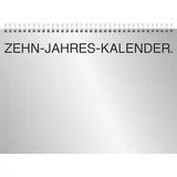 Brunnen Zehnjahres-Kalender 2027-2036 Silberfarben
