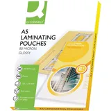 Q-Connect KF04106 Heißlaminier-Folientasche, A5