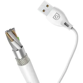 DUDAO USB - Micro-usb-kabel 2,4 M Weiß