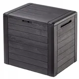 Kadax Gartenkiste 140 l 58,5 x 55 x 58,5 cm Dunkelbraun