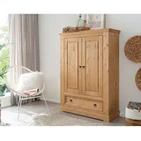 3S Frankenmöbel »Ramona« Massivholz Wäscheschrank SZ-0079 / 106x150x42 cm