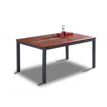 Solax-Sunshine Gartentisch 150 x 90 x 74 cm Braun
