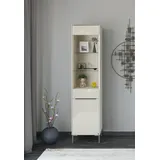 Set One by Musterring Standvitrine Reno 48 x 42 x 199 cm Braun