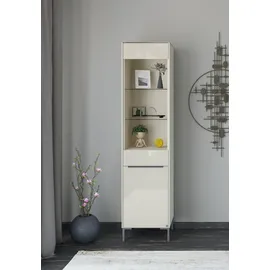 Set One by Musterring Standvitrine Reno 48 x 42 x 199 cm Braun