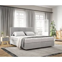 DeLife Dream-Well 180 x 200 cm H2/H3 silbergrau