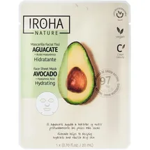 Iroha Feuchtigkeitsspendende Gesichtsmaske mit Avocado 1 Stück
