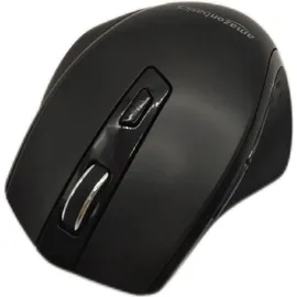Amazon Basics Ergonomische kabellose USB Maus Schwarz