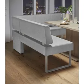 Home Affaire "Rab", 200x88x160 cm), Strukturstoff langer Schenkel links grau/hellgrau (57992906-0)