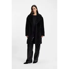 Boss Regular Fit Teddy-Mantel mit großen Taschen Modell 'CATEDY', Black, 42