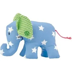 KÄTHE KRUSE K0178334 Mini Elefant hellblau mit Sternchen