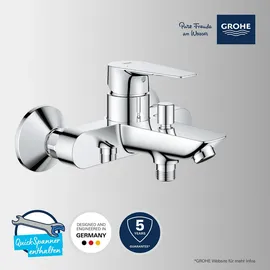 Grohe Start Edge Einhand-Wannenarmatur Chrom