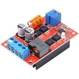 Solarpanel-Regler, MPPT Solarpanel-Regler Solarbatterieladesteuerung 5A DC 8-28V Eingangsgleichspannung DC 5-26V stufenlose Übertragung