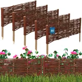 OEM Zaun-Set 60 x 20 cm Mehrfarbig/Weide