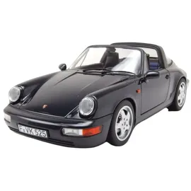 NOREV 187340 - Porsche 911 (964) Carrera 4 Targa 1991 dunkelblau metallic 1:18