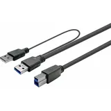 Vivolink PROUSB3AB7C USB Kabel 7 m USB 3.2 Gen 1 (3.1 Gen 1) USB A USB B Schwarz