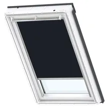 VELUX Verdunkelungsrollo Uni Dunkelblau 1100, M04 1100K (Farbe: - 1100K, Farbe Schiene: Standard