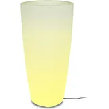 smartwares Solarleuchte Kunststoff 75 x 40 cm 1 Stück weiß