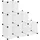vidaXL Regalsystem 6 Würfel 40 x 30 x 120 cm Transparent