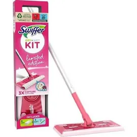 Swiffer Swif Systemstarter (Bodenstab+8Tücher) pk Limited Edition pink