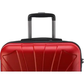 suitline Koffer-Set 3-tlg. rot