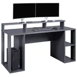 Interlink Inter Link Gaming-Tisch Match Point Anthrazit - Grau