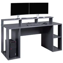 Interlink Inter Link Gaming-Tisch Match Point Anthrazit - Grau