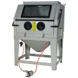 DeTec. Sandstrahlkabine 990l Sandstrahlgerät Mit Fußpedal Sandstrahler 990 Liter Mit Absaugung Und Beleuchtung