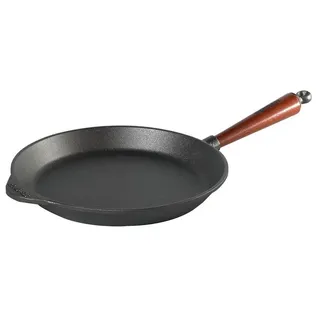 Skeppshult - Gusseisen Töpfe und Pfannen Bratpfanne 18 cm mit Holzgriff