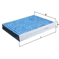 Mahle Filter, Innenraumluft CareMetix® LAO 875