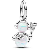 Pandora Schillernder Schneemann Silber 792981C01