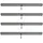 MCW Seitenwand für Pergola L46 4 Stück 2,71 x 2,05 m Anthrazit