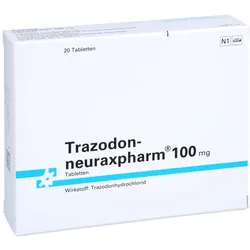 Trazodon-neuraxpharm 100 mg Tabletten 20 St