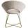 Wohnling Armlehnstuhl Textil beige