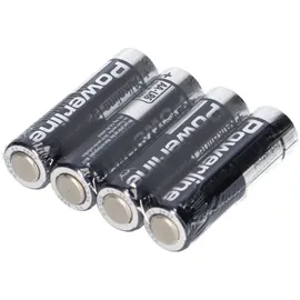 Panasonic 1,5V Panasonic AA Powerline Mignon Batterie LR6 4er Folie