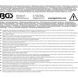 BGS Tetron-Leertasche für Art. 1184