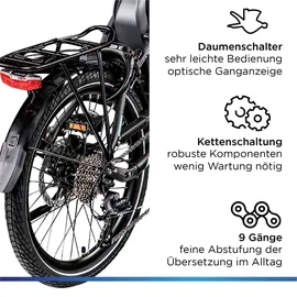 Zündapp X100 20 Zoll RH 45 cm schwarz