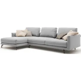 creation by rolf benz Eckcouch Chenille L-Form 3-Sitzer Beige