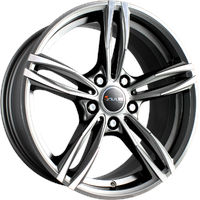 AVUS Racing Avus AC-MB3 8x18 ET34 5x120 72,6, anthracite polished